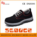 Cheap Suede Leather Upper Rubber Sole Safety Shoes Poland RS377b